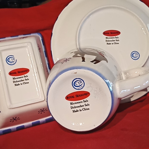 Reindeer Holiday Print Set Of 3. Perfect Set For Santa's Milk and Cookies. - Picture 7 of 16